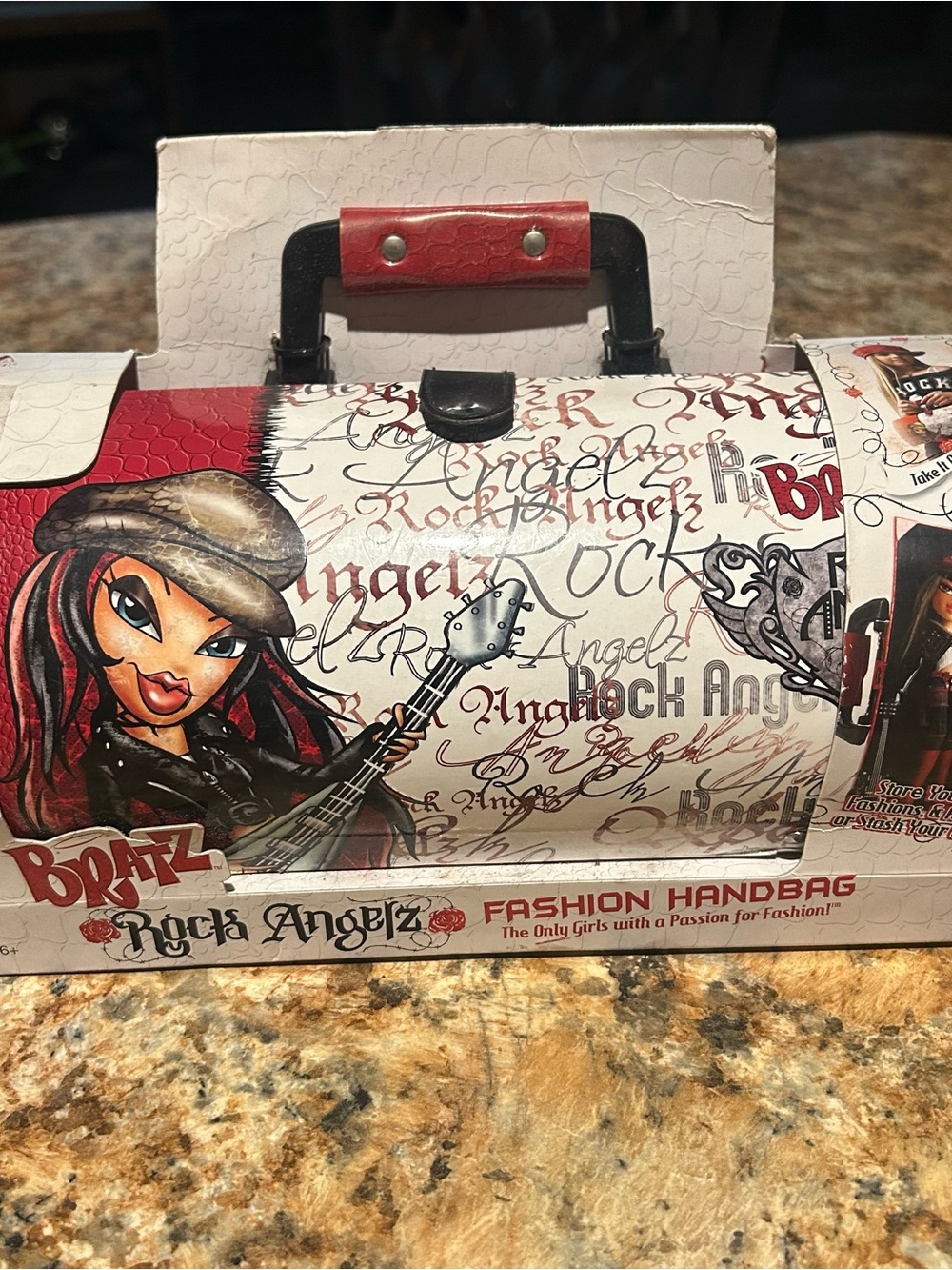 Bratz Rock Angelz Red & White Fashion Handbag - NWT